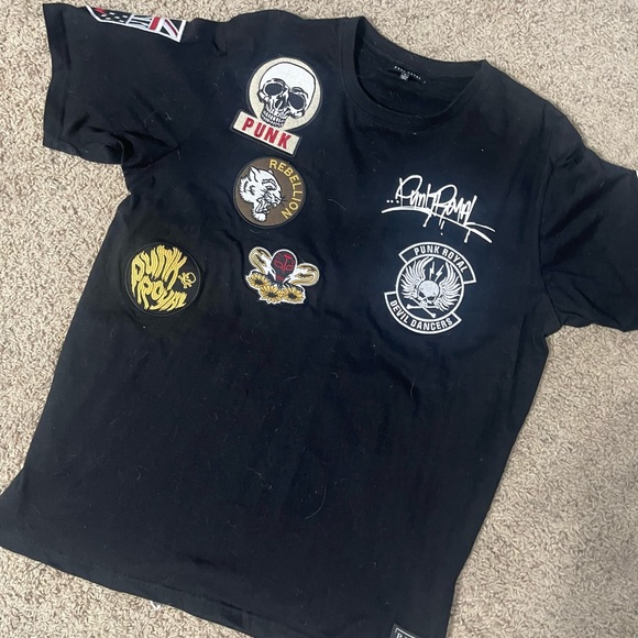 Large Punk Royal T-shirt w/ o patches on it - Picture 2 of 2